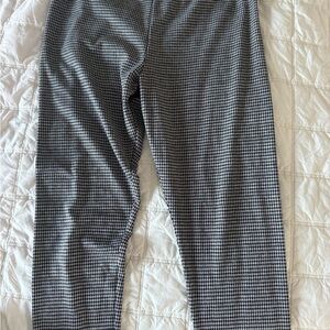 Joe Fresh Black and White Houndstooth Top